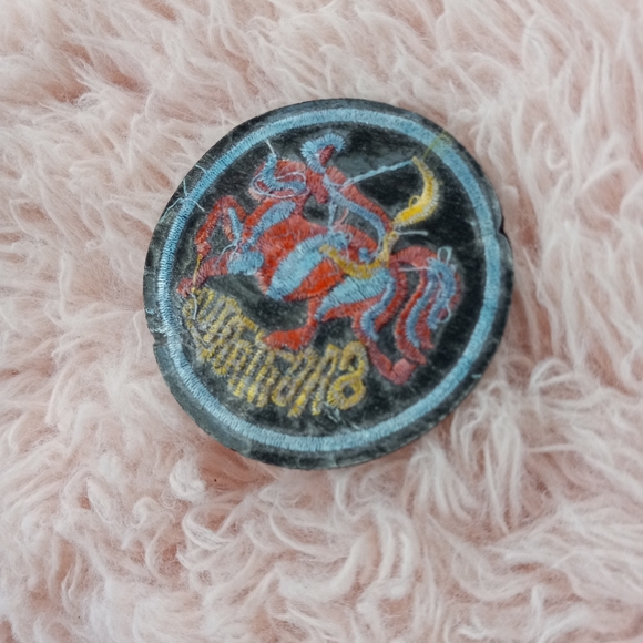 Sagittarius astrology iron-on patch! Rare! So cute! Nwot - Picture 3 of 6